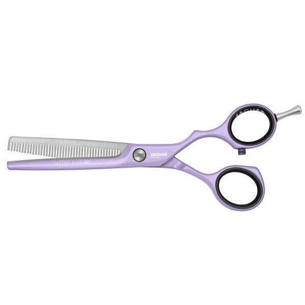 Филировочные ножницы Jaguar White Line Pastell Plus Lavender, 5.5", 40 зубцов