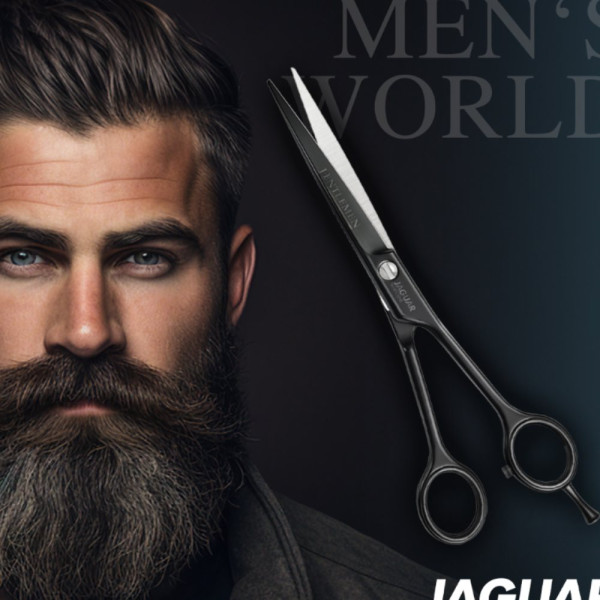 Ножницы парикмахерские Jaguar White Line Satin Gentlemen, 7.0"