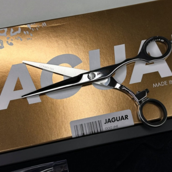 Ножницы парикмахерские Jaguar Gold Line Convex Flex, 5.5"
