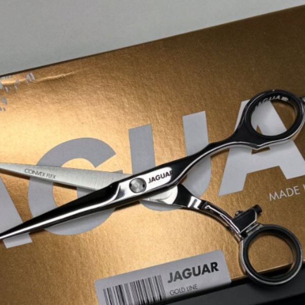 Ножницы парикмахерские Jaguar Gold Line Convex Flex, 5.5"