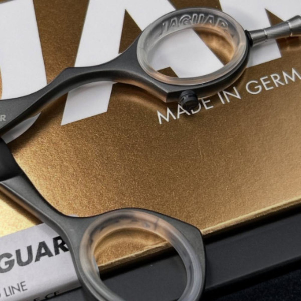Ножницы парикмахерские Jaguar Gold Line Diamond E CF, 5.0"