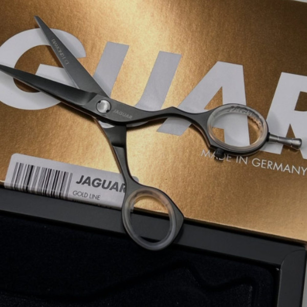Ножницы парикмахерские Jaguar Gold Line Diamond E CF, 5.0"