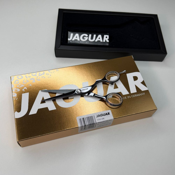 Ножницы парикмахерские Jaguar Gold Line Diamond E Titan, 5.5"