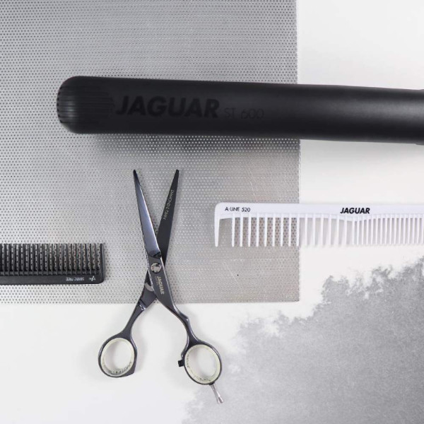 Ножницы парикмахерские Jaguar Gold Line Diamond E Titan, 6.0"