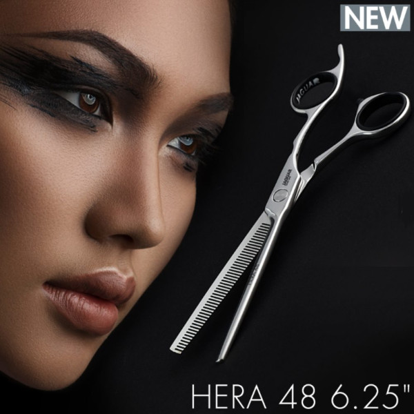 Филировочные ножницы Jaguar White Line Hera, 6.25", 48 зубцов