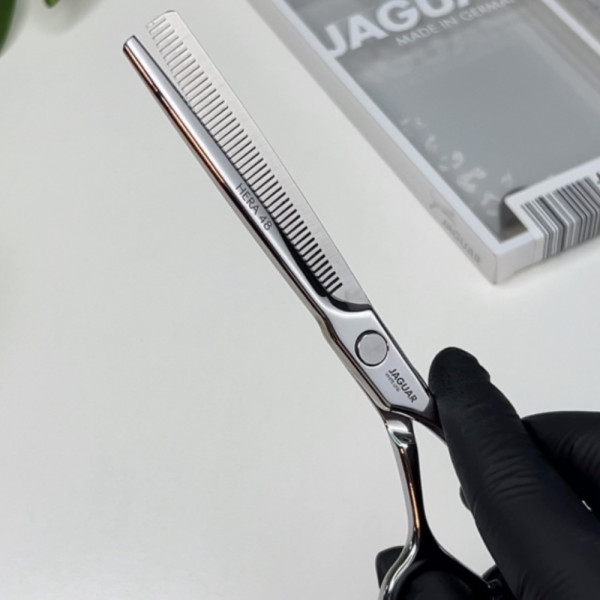 Филировочные ножницы Jaguar White Line Hera, 6.25", 48 зубцов
