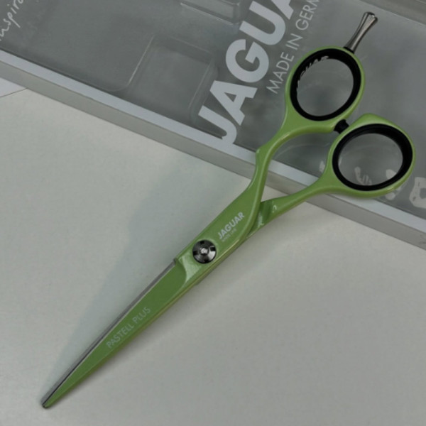 Ножницы парикмахерские Jaguar White Line Pastell Plus Matcha, 5.5"