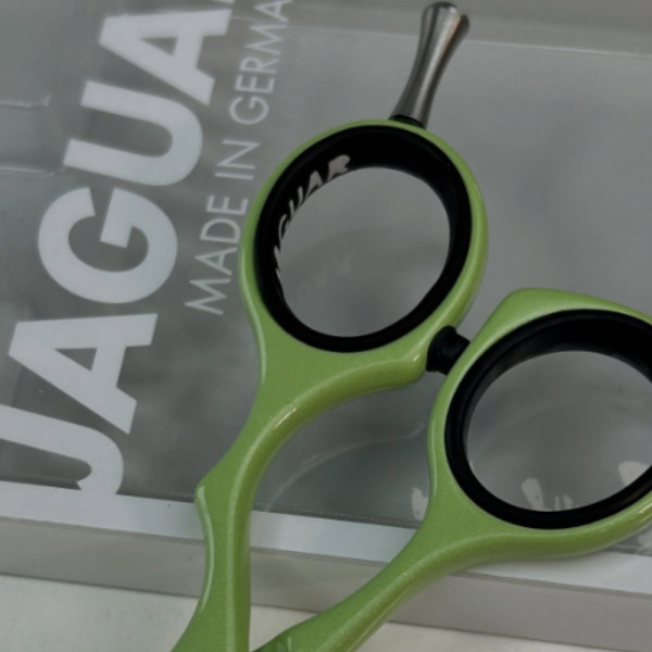 Ножницы парикмахерские Jaguar White Line Pastell Plus Matcha, 5.5"
