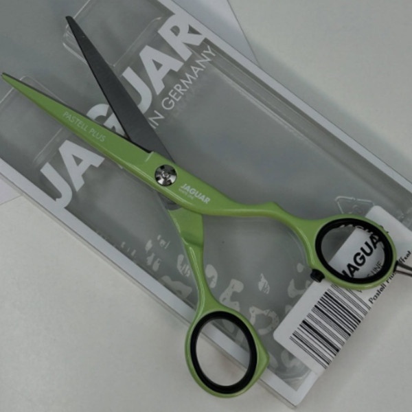 Ножницы парикмахерские Jaguar White Line Pastell Plus Matcha, 5.5"