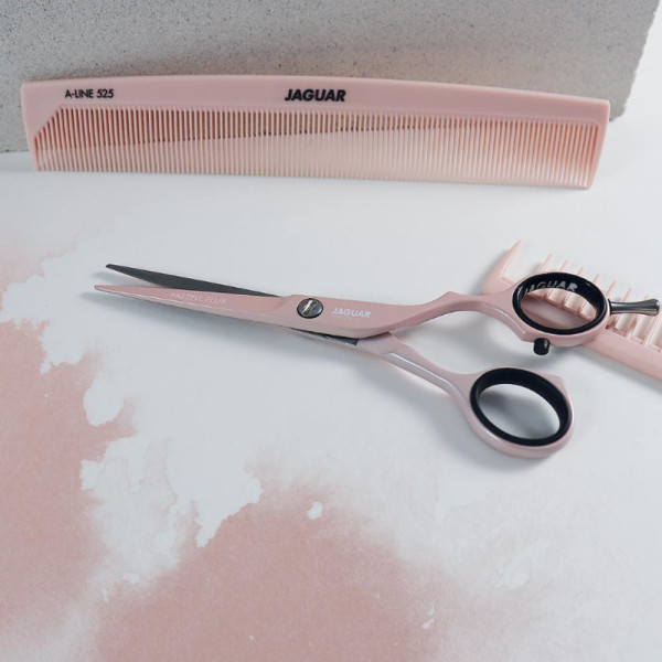Ножницы парикмахерские Jaguar White Line Pastell Plus Rose, 5.5"