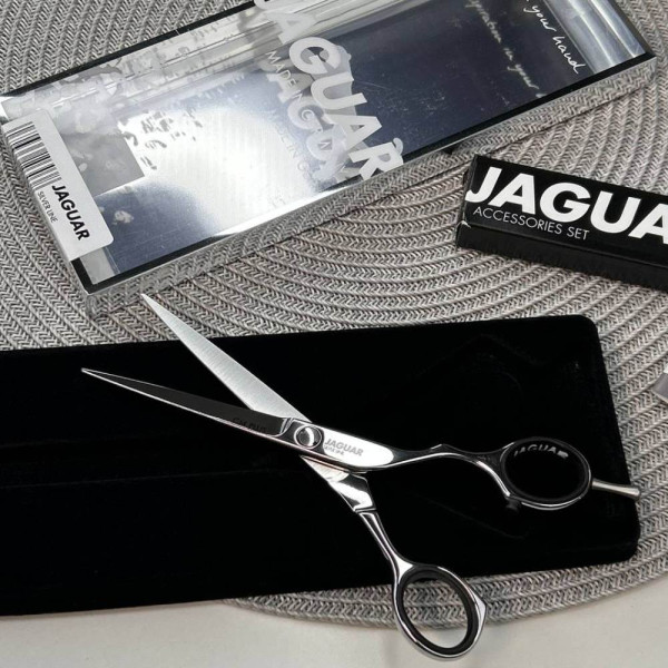 Ножницы парикмахерские Jaguar Silver Line CJ4 Plus, 6.0"
