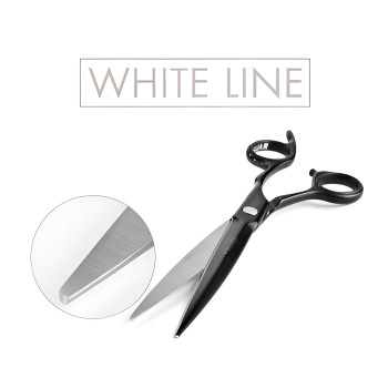 Ножницы Jaguar J-ango серии White Line: точный прямой срез и эргономика Crane