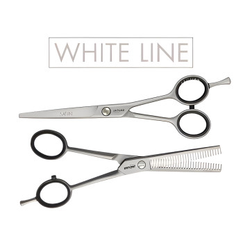 Ножницы Jaguar Satin серии White Line: классика для точного прямого среза